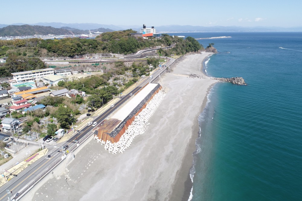 平成３１年度　長浜海岸堤防改良工事画像