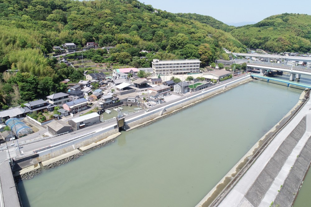 下田川事業間連携（その７）工事（連携第２－５号）画像