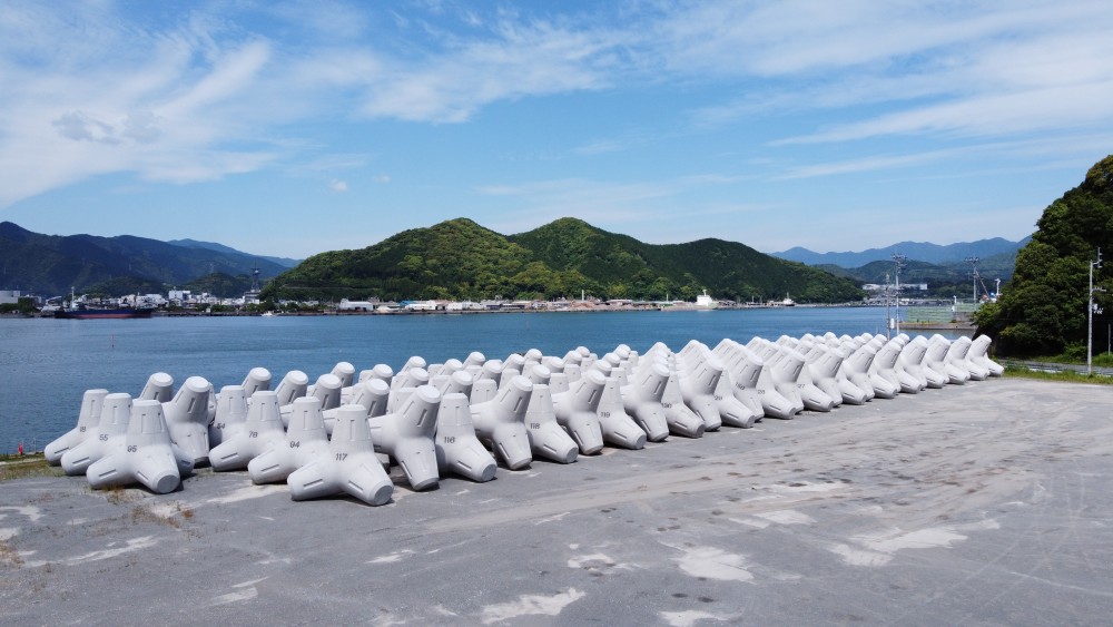 須崎港湾口地区防波堤工事（その（２））画像