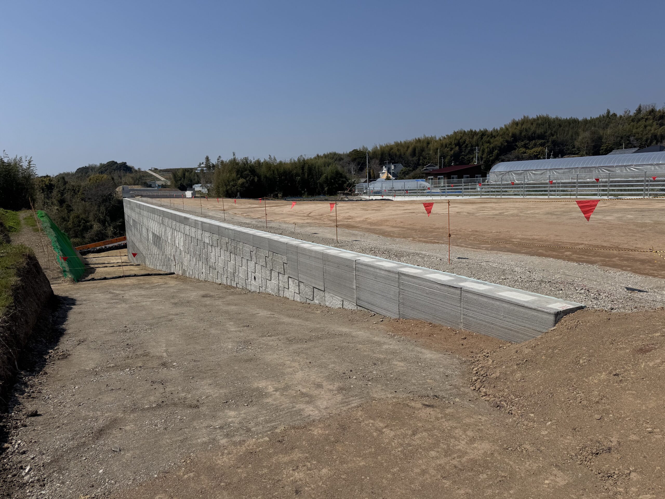 令和5-6年度　南国安芸道路穴内西地区改良工事画像