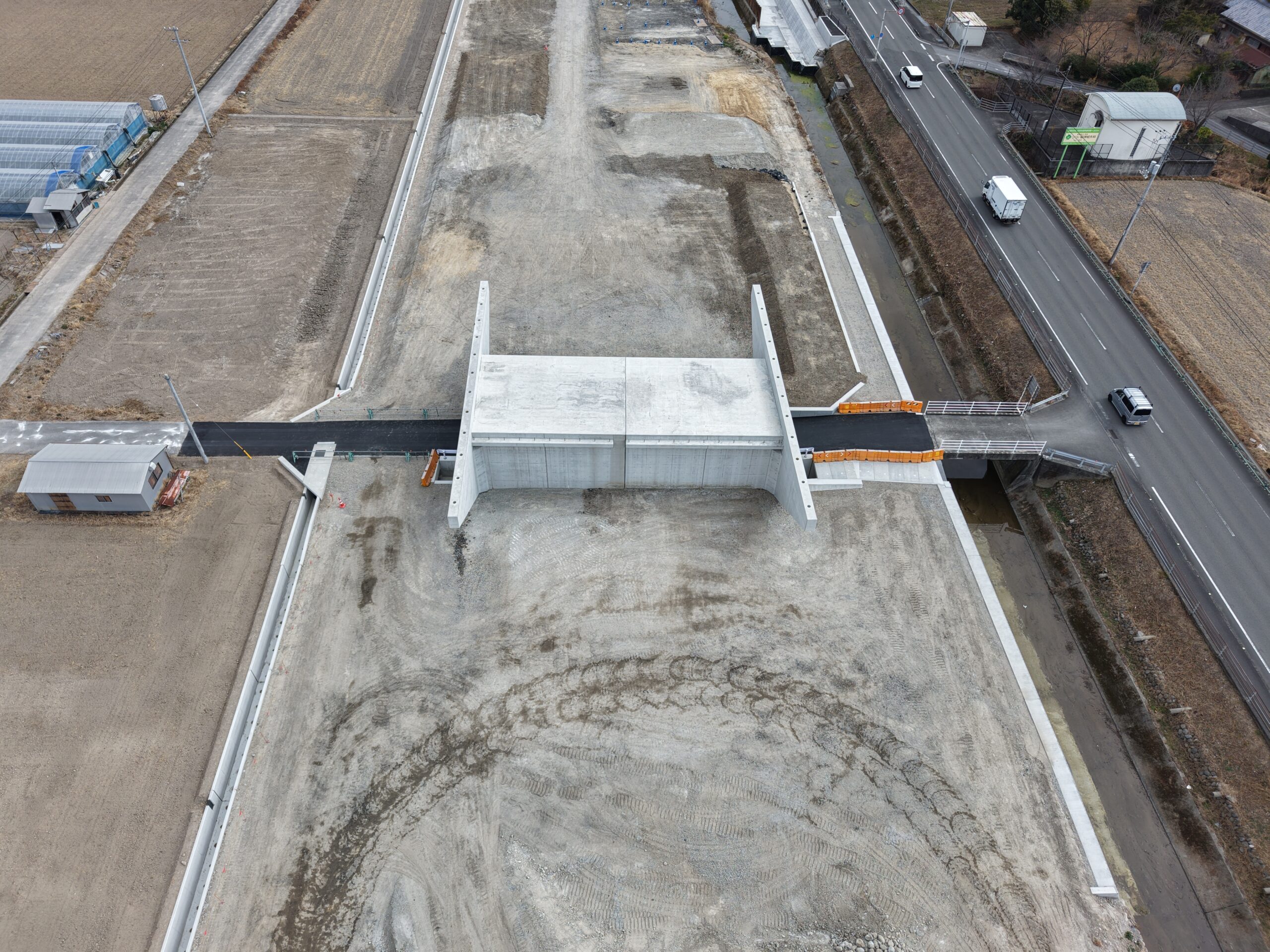 令和6-7年度　南国安芸道路西分地区改良第2工事画像