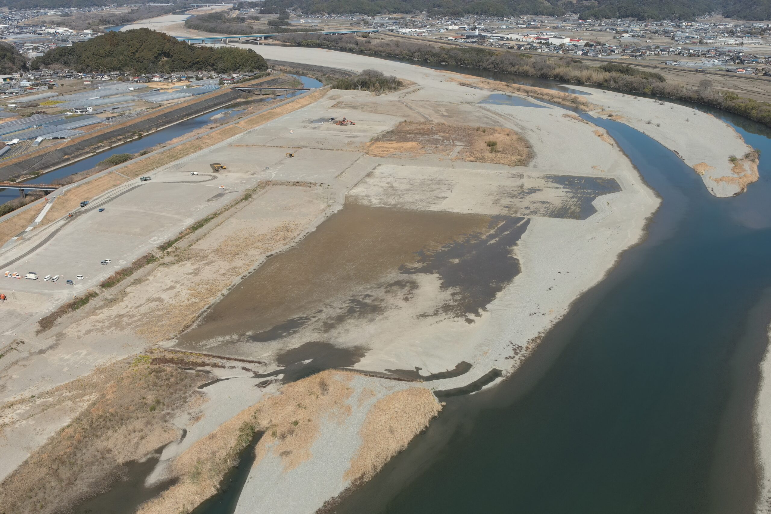 令和7年度　仁淀川下流河道掘削工事画像