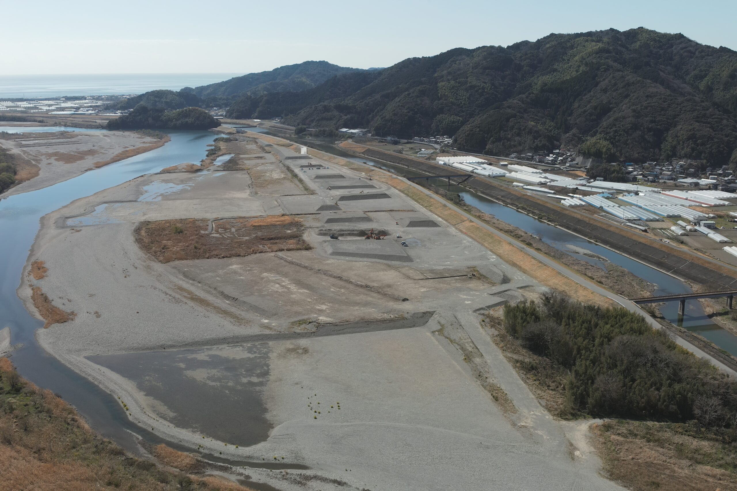 令和7年度　仁淀川下流河道掘削工事画像
