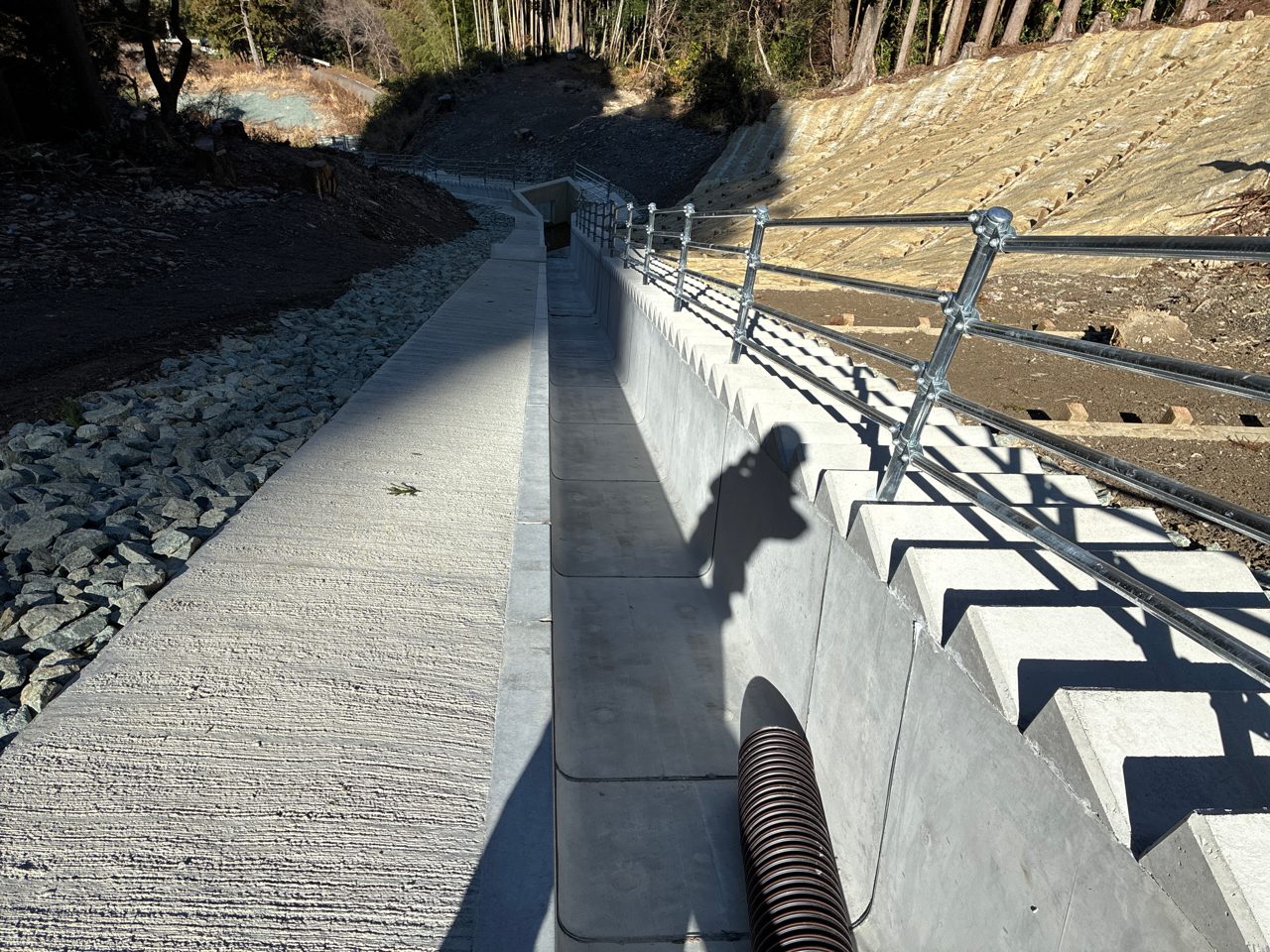 令和6-7年度吉野川水系下中切地区集水井外工事画像