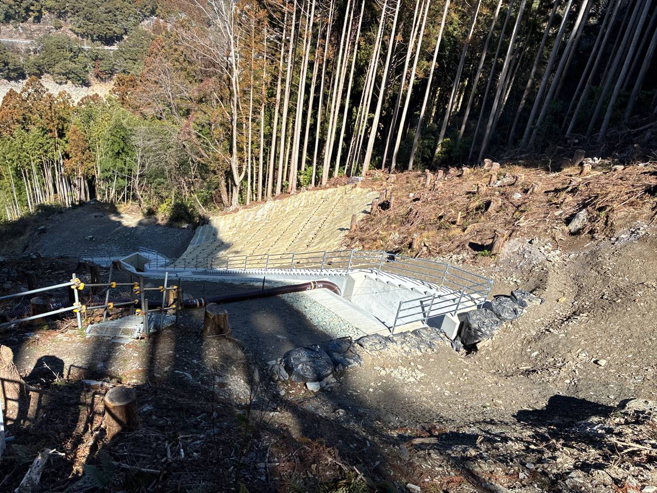 令和6-7年度吉野川水系下中切地区集水井外工事画像